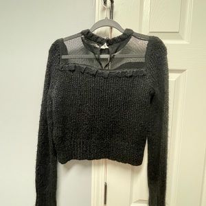 Zara small size black top